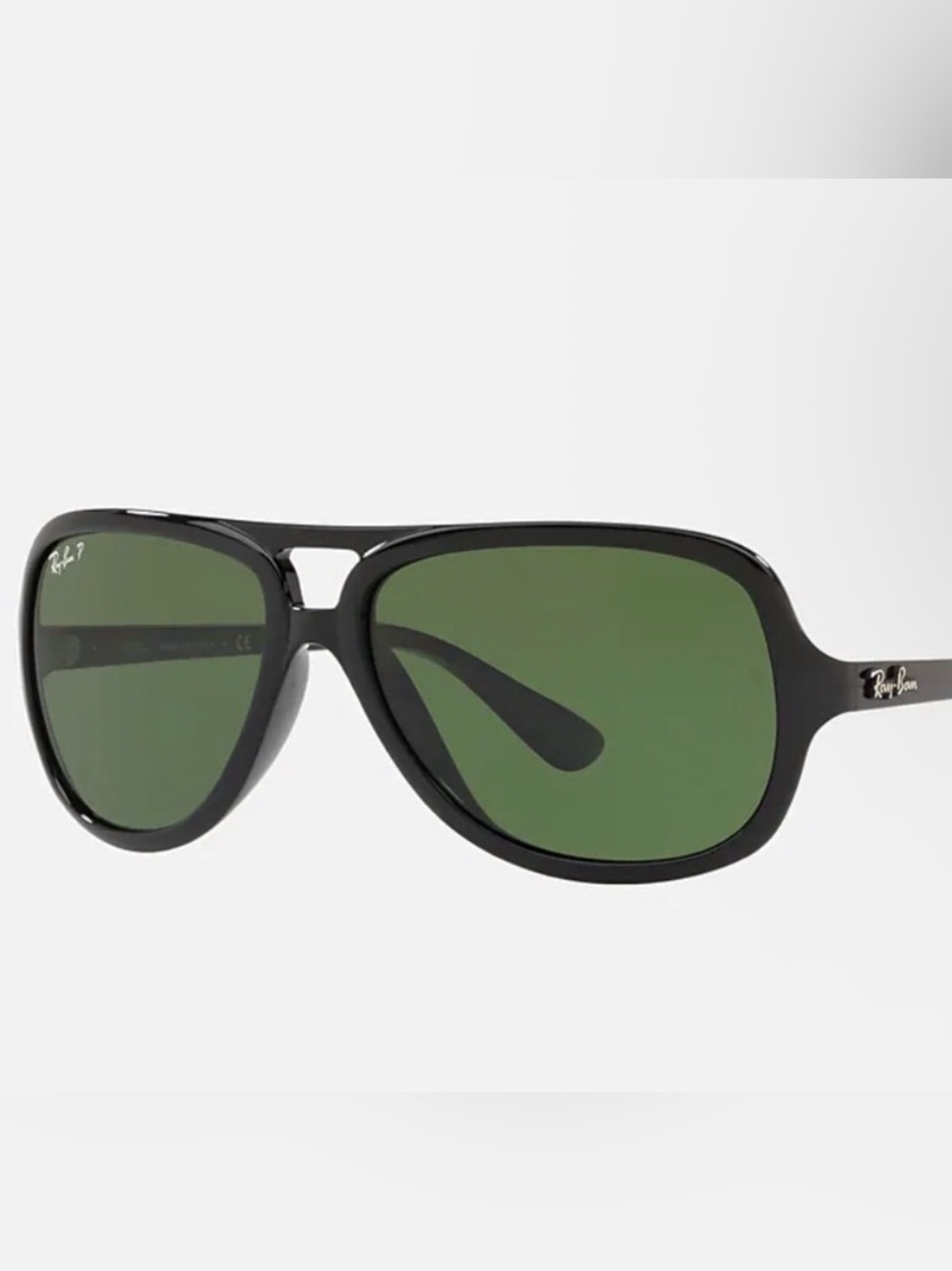Ray-ban RB4162 pilot aviator sunglasses - black